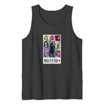 Discover Miley Cyrus Eras Tour Shirt Flowers Tank Tops