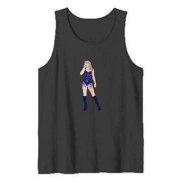Discover Navy Midnights Bodysuit Eras Tour Tank Tops