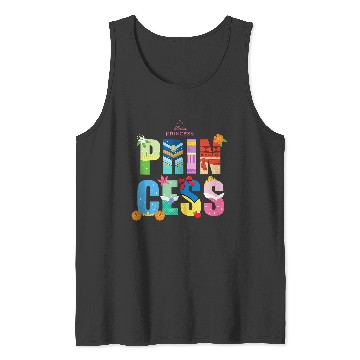Discover Disneyss Princess Character Letters Disneyss Trip Vacation Tank Tops