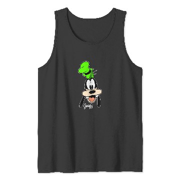 Discover Disney Goofy Big Face Portrait Tank Tops