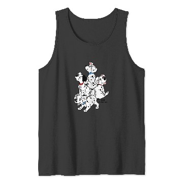 Discover Disney 101 Dalmatians Group Shot Puppies Tank Tops