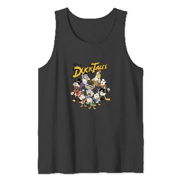 Discover Disney Ducktales Group Shot Logo Tank Tops