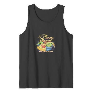 Discover Disney Pixar Toy Story Aliens Pizza Planet Tank Tops