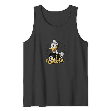 Discover Disney Donald Duck Worlds Best Uncle Circle Port Tank Tops