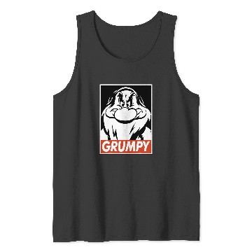Discover Disney Snow White Grumpy Streetwear Poster Tank Tops