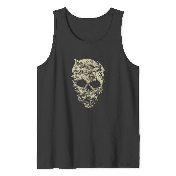 Discover Disney Pirates Shark Skull Tank Tops