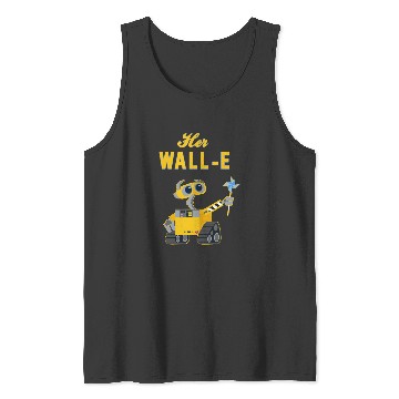 Discover Disney Pixar Wall-E Her Wall-E Couples Tank Tops