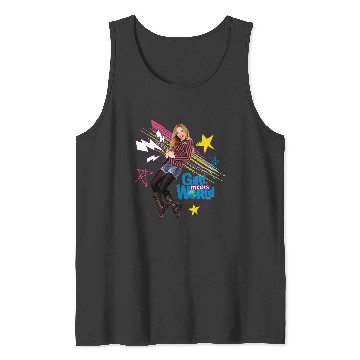 Discover Disney Channel Girl Meets World Maya Hart Character Art Tank Tops