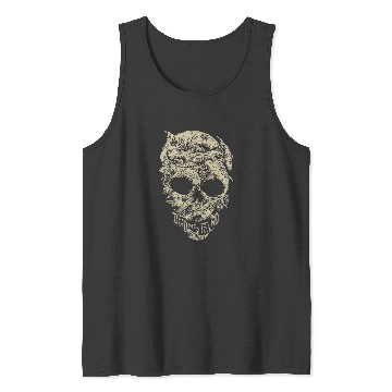 Discover Disney Pirates Shark Skull Tank Tops