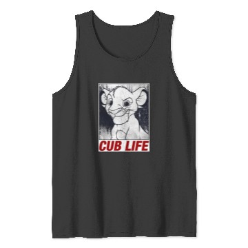 Discover Disney Lion King Simba Cub Life Streetwear Poster Tank Tops