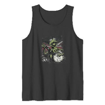 Discover Disney The Muppets London Frog Vintage Rock Kermit Poster Tank Tops