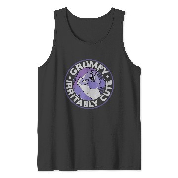 Discover Disneyss Snow White Grumpy Irritably Cute Graphic Tank Tops