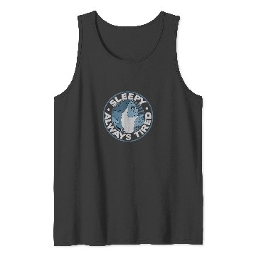 Discover Disney Snow White Sleepy Always Tired Circle Gra Tank Tops
