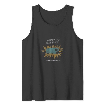 Discover Disneys phineas and ferb perry platypus zip Tank Tops