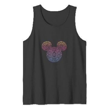 Discover Disney Mickey And Friends Mandala Mickey Ears Tank Tops