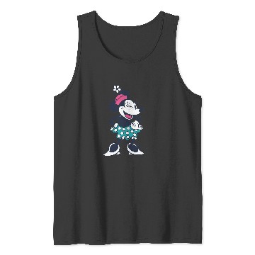 Discover Amazon Essentials Disney Standing and Winking Retro Minnie Tank Tops
