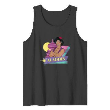 Discover Disneyss Aladdin Retro 90s Couples Matching Aladdin Tank Tops
