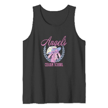 Discover Disneyss Lilo Stitch Angel Charm School Demure College Tank Tops