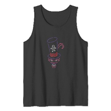 Discover Disneys Dr. Facilier Neon Face Tank Tops