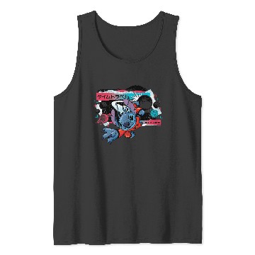 Discover Disney Lilo & Stitch Techno Time Travel Earthbound Premium Tank Tops