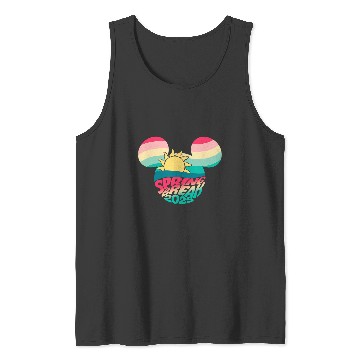 Discover Disney Mickey And Friends Spring Break 2025 Mickey Big Logo Tank Tops