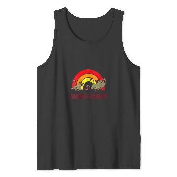 Discover womens Disneys lion king warm rainbow hakuna matata Tank Tops