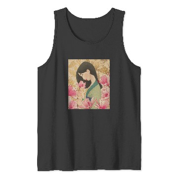 Discover Disney Mulan Floral Tank Tops
