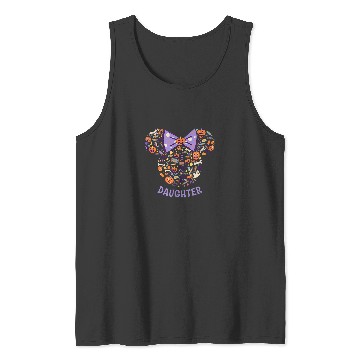Discover Disney Minnie Mouse Icon Halloween Daughter Tank Tops