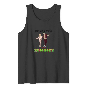 Discover Disney Zombies A Girl and A Zombie Tank Tops
