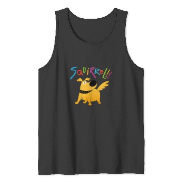 Discover Disney Pixar UP Dug Squirrel Pose Tank Tops
