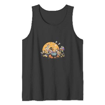 Discover Disney Mickey and Friends Halloween Retro Tank Tops