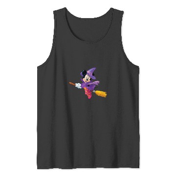 Discover Disneys halloween minnie witch raglan baseball Tank Tops