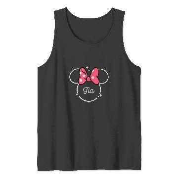Discover Disney Minnie Mouse Ta Aunt Head Icon Magic Da De La Madre Tank Tops