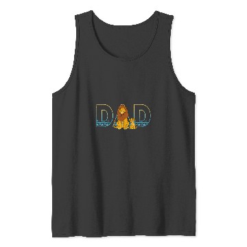 Discover Disney The Lion King Simba And Mufasa Dad Tank Tops