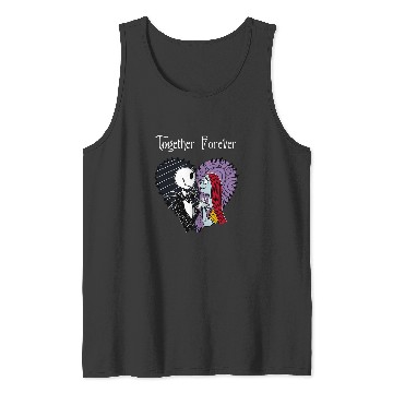 Discover Disneys nightmare bee christmas jack sally toger Tank Tops