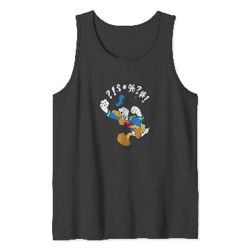 Discover Donald Duck Angry Funny  SALE!! Mickey Retro Disney Shirt, Mickey Checkered Shirt, Vintage Disney, Retro Mickey, Mickey Gift S-5XL Tank Tops