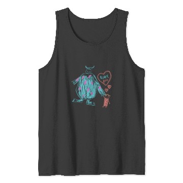 Discover Disney And Pixars Monsters Inc. Sulley Kitty And Boo Tank Tops