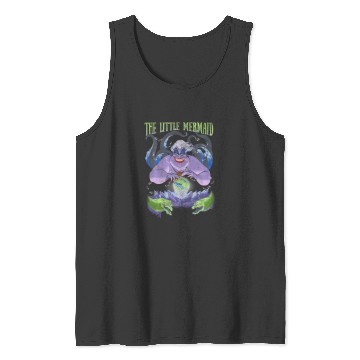 Discover Disney The Little Mermaid Evil Ursula Crystal Ball Tank Tops