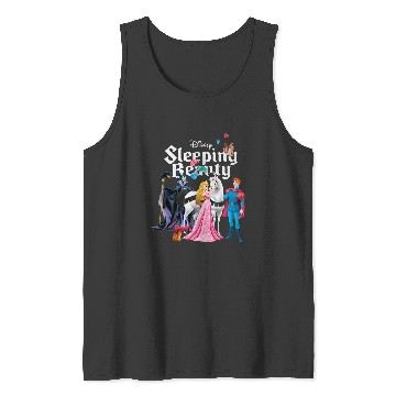 Discover Disneyss Sleeping Beauty Characters Tank Tops