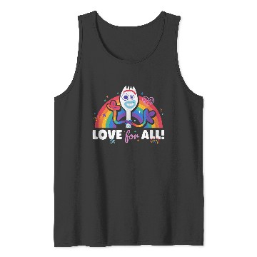 Discover Disneyss Pixars Toy Story 4 Pride Rainbow Forky Love For All Tank Tops