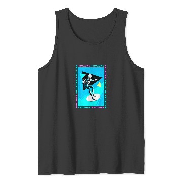 Discover Disney Pixar Incredibles 2 Frozone Retro Graphic Tank Tops