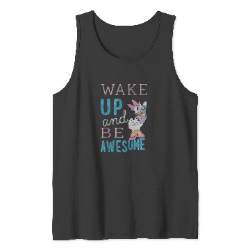 Discover Disneys daisy duck be awesome Tank Tops