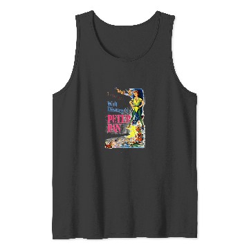 Discover Disneys Peter Pan Vintages Cartoon Swea Swea Tank Tops