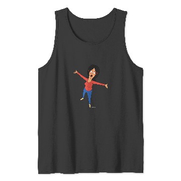 Discover Bobs Burgers Linda Belcher Hug Tank Tops