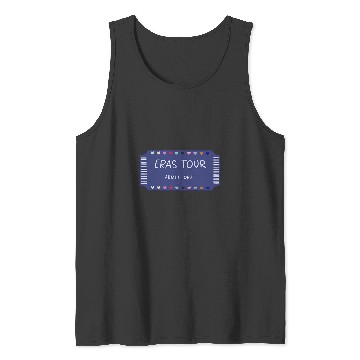 Discover Eras tour blue Tank Tops