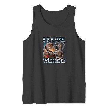Discover I love Dachshund 90s Bootleg Style  : Bobs Burgers Family Shirt, Bobs Burgers Vintage Tank Tops