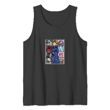 Discover Cat Eras Tour Poster Tank Tops