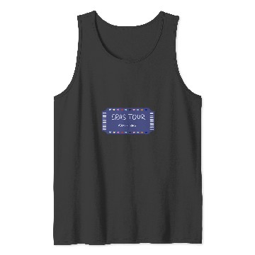 Discover Eras tour blue Tank Tops
