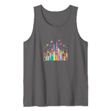 Discover Disney Princess  Tank Tops, Disney Princess Birthday Tank Tops