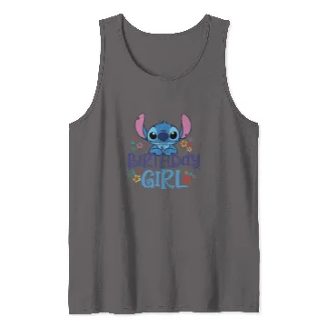 Discover Stitch Birthday Girl Tank Tops, Disney Lilo Stitch Tank Tops, Birthday Boy Tank Tops